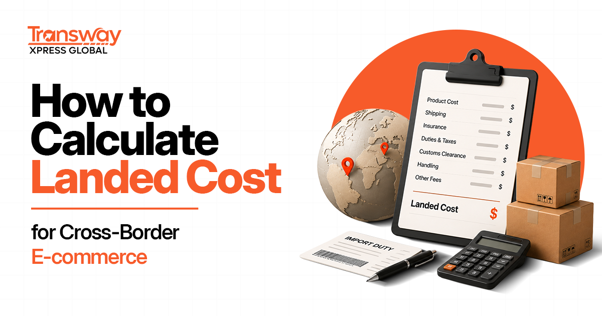 Illustration for the landed cost calculation guide