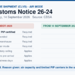 Courier Low Value Shipment: CBSA Eases Air Carrier Rule